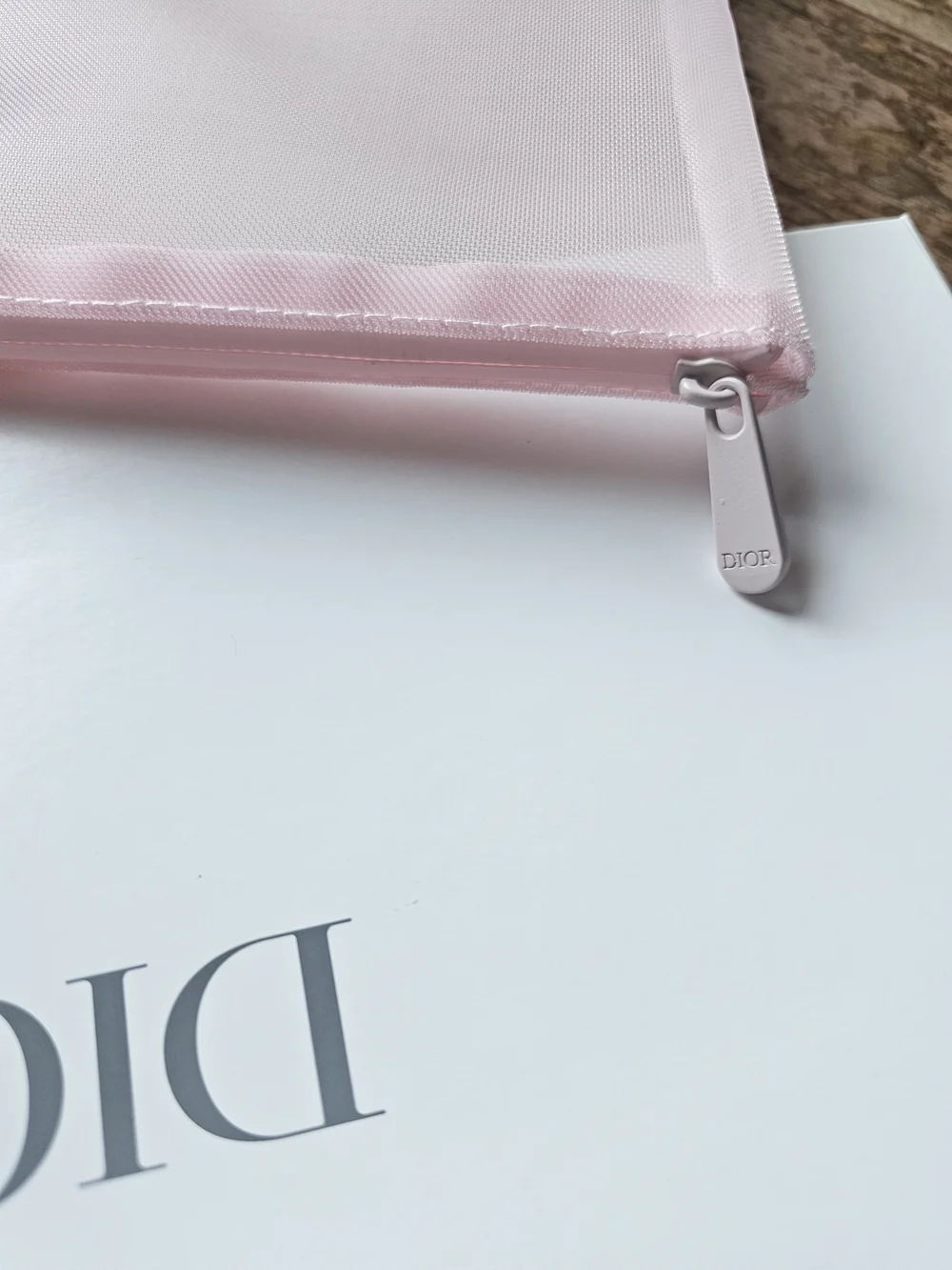 Dior Miss Dior Pink Cosmetic Makeup Pouch Bag NEW GWP